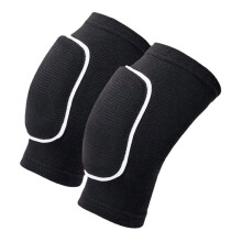 Volleyball Yoga Knee Pads Elbow Pads for Men Football Yoga Black