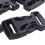 16Pcs Plastic Side Quick Release Buckles Clip for 25mm Webbing Band Black 7