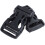16Pcs Plastic Side Quick Release Buckles Clip for 25mm Webbing Band Black 4
