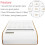 10X Calculator, Slim Elegant Design, Office/Home Electronics, Dual Powered Desktop Calculator, Solar Power, 10 Digits 2