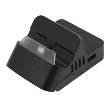Töltés játék közben RGB világítással Több port elérhető Hőelvezető talp DIY hűtőállvány Mini könnyű, hordozható Nintendo Switch