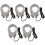 5X 48 LED Industrial Microscope Camera Light Source Ring Lamp Light  Lamp Adjustable Brightness USB Interface 1