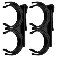 Golf Bag Hook Ball Clip Golf Ball Picker Golf Tool Holder Plastic Black
