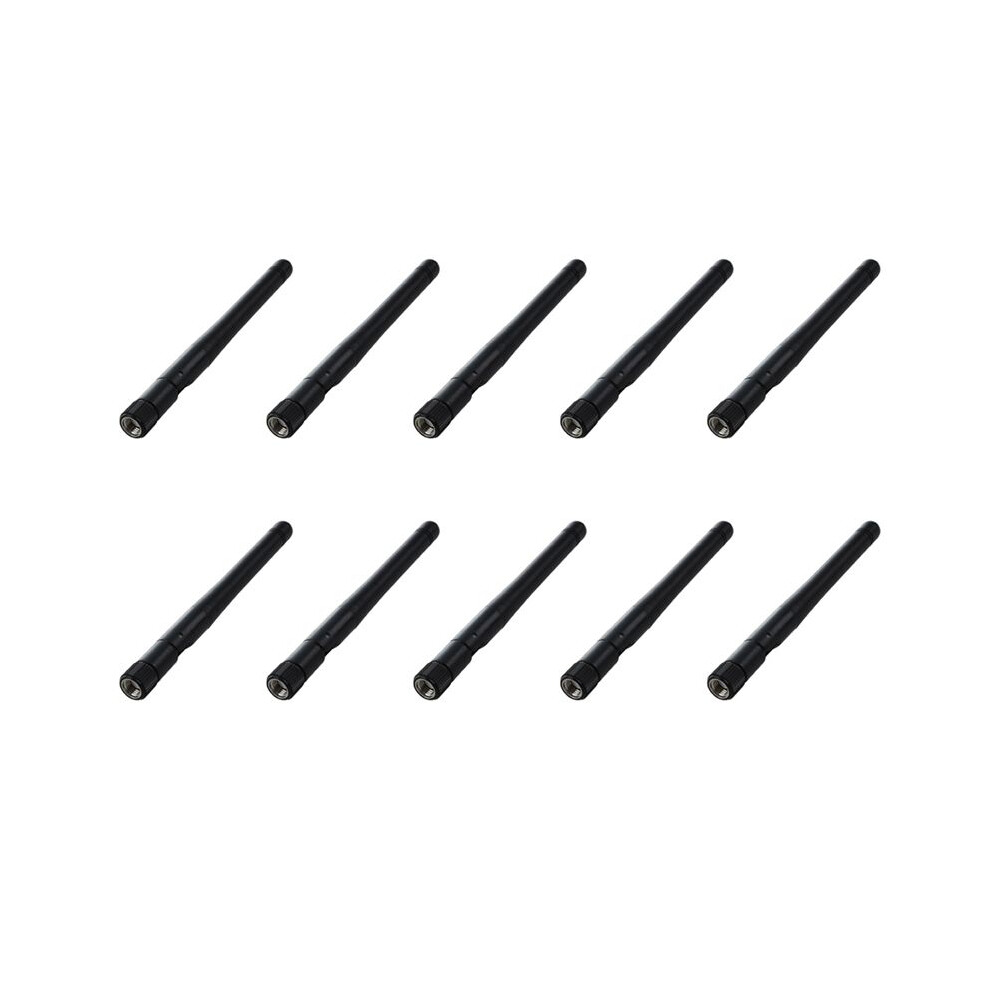 10X 2Dbi Wifi Wireless Wlan Network Router Booster Omnidirectional Aerial Antenna Black 4713635626335