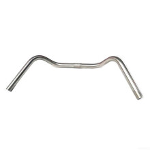 Stainless steel bicycle handlebars, allrounder, trekking, comfort for city, folding, and oldschool bikes.