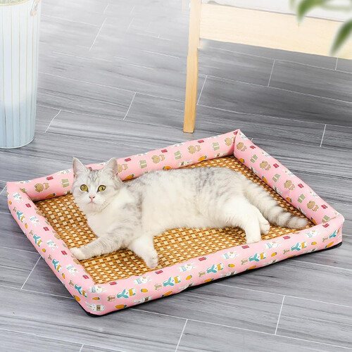 Cat Cooling Pad with NonSlip Design, ScratchResistant  Washable Surface 1