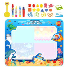 Water Drawing Mat, Activity Mat, Reusable Water Drawing Mat, Large Kids Painting Mat