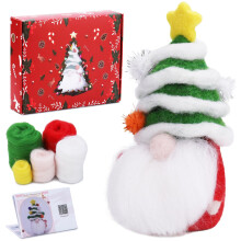 NadelfilzKits: Needle felting kits  
Wool felting starter with basic tools  
Santa Claus dolls for beginners