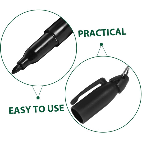 Golf marking pen for ball marking, alignment tool, line marker, durable ABS materials, easy to use 1