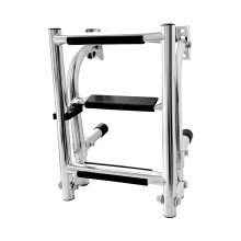 Foldable Compact Ladder Non Slip Swimming Pool Extension Telescoping