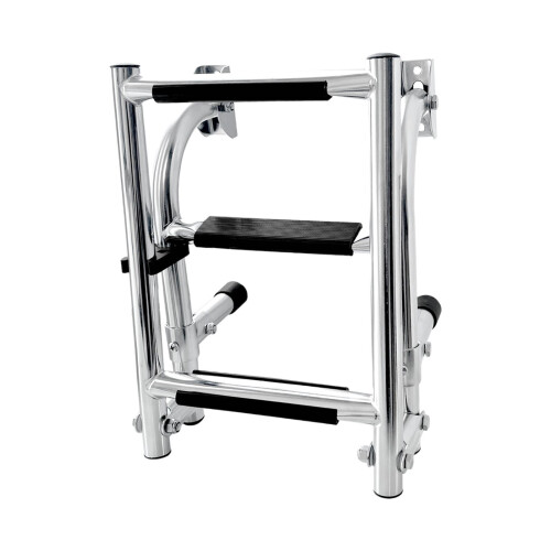 Foldable Compact Ladder Non Slip Swimming Pool Extension Telescoping