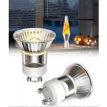 28W GU10 Lavalampe, Mini MR11 GU10 Halogenstrahler 200LM Warmweiß 2700K GU10 Spotlicht Abstrahlwinkel 24 dimmbar