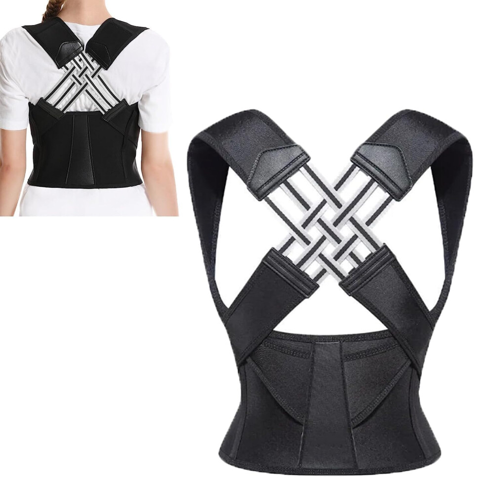 Adjustable Posture Corrector Support, Back Brace, Adjustable Posture Corrector, Unisex Posture Back Brace Blake M
