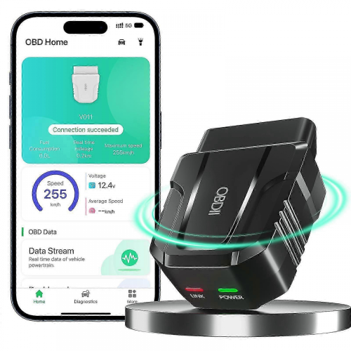 OBD2-Scanner, Bluetooth-Lesegerät, kabelloses Autodiagnosetool, kompatibel mit iOS und Android, Angebot