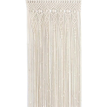 Large Handmade Macrame Cotton Wall Hanging Tapestry Compatible with Wedding Backdrop, Indoor/Outdoor Curtain - 90*180cm