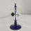 4 Blades Rotating Glass Windmill Solar Powered 3 * 5.3inch 3