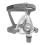 Maschere CPAP a pieno facciale con copricapo, gomito/pezzo girevole e cuscino 1