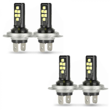 4x H7 LED Scheinwerferlampen mit Abblendlicht 60000LM 6000K 220W kaltweiß