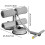 Portable Multifunctional Women's Gray SitUp Training Device 4