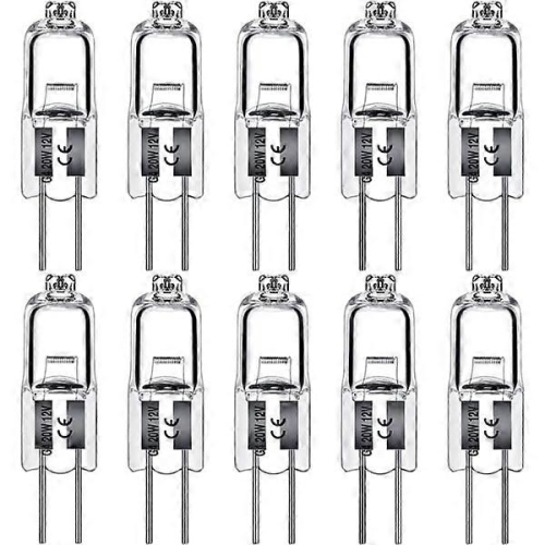 Lampadine alogene G4 20W 12V - Bianco caldo - 20 pezzi