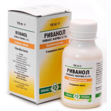 Rivanol 100ml 0.1% Antiseptic Cutaneous solution