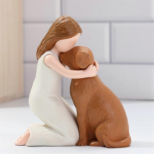 Le mie statuette, figurine di cani, regali per angeli e amici cani B 1