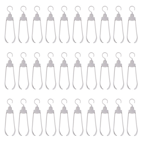 Plastic Hanger Anti Deformation Technology Rack For Travel-Gray