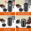 Set Coffee Cup Set Insulated Untarnished Maintains-White 7