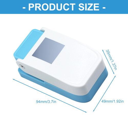 User Friendly Manual Embosser Smooth Operations-Blue 1