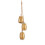 Stylish Christmas Tree Bell Pendant Decoration Metal-E 1