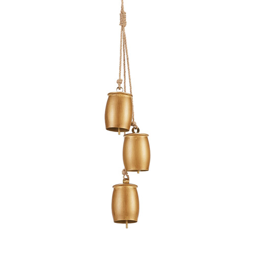 Stylish Christmas Tree Bell Pendant Decoration Metal-E