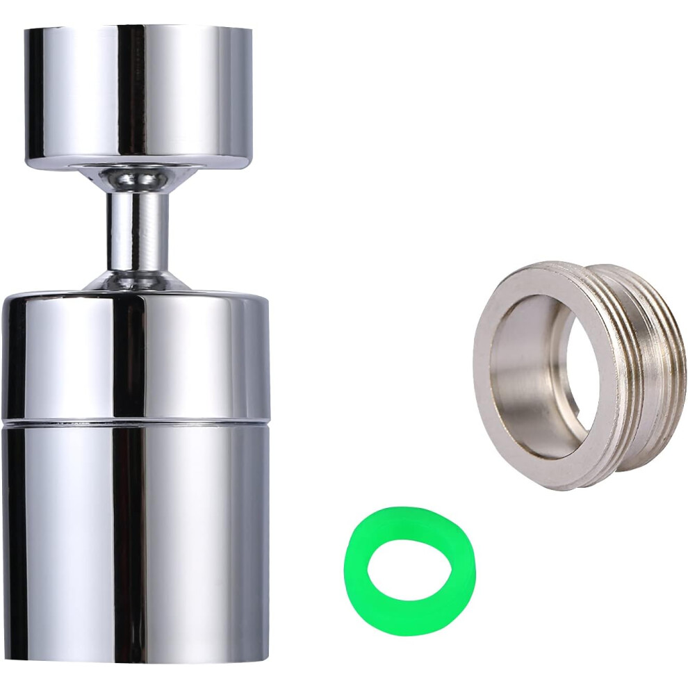 Innovative Large Angle Rotation Faucet Aerator, 360 Degree Swivel Ensuring Seamless Sink Access, Brass Construction Offering Increased Water Pressure 9139052088573