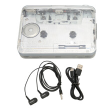 Flexible Battery Operation Cassette To Mp3 Converter, Vintage Style With Crystal Clear Sound Quality And Portable Design, Perfect For Nostalgic Listen