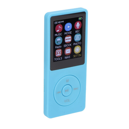Πολυλειτουργικό Mp3 Player, Φορητό Μίνι Music Player με HiFi Sound, Υποστηρίζει Αναπαραγωγή 1