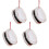 Christmas Drum Tree Ornament Fabric Foam Hanging Decorations-C 1