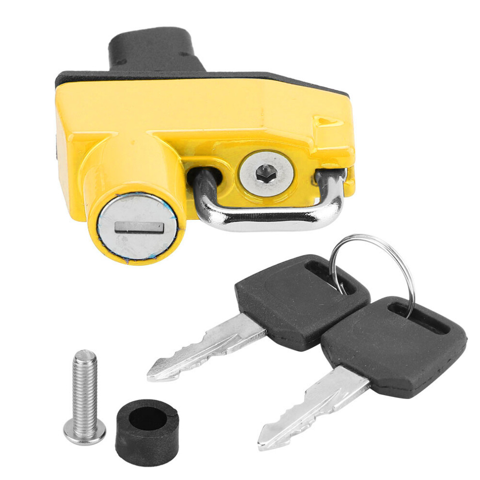 Helmet Security Lock Motorcycle Anti Theft Tamper Proof Lock Heavy Duty Aluminum Alloy Weather Resistant For Scooter Biker | Quality Product | Durable 9139052955912