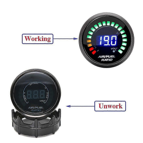 Δείκτης αναλογίας αέρα/καυσίμου 52 mm με αισθητήρα λάμδα στενής ζώνης και ψηφιακή ο 2