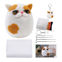 Handmade needle felting set, handmade needle felting kits, dolls, crafting tools, needle felting kits Ref: 8347