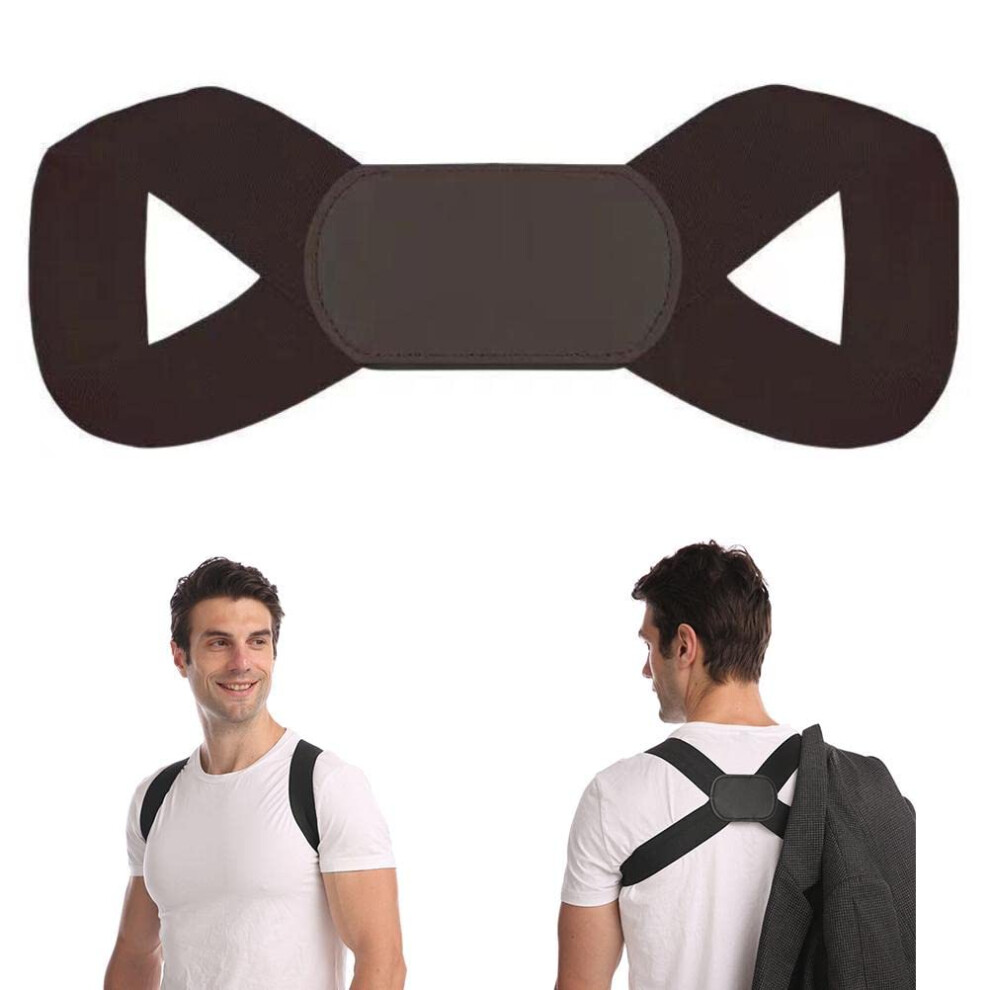 Back Brace for Posture Correction for Women, Men, and Children, Adjustable Upper Back Straightener for Neck, Shoulder, and Back Pain.
