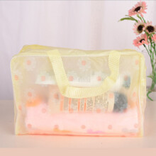 Reise-Kosmetiktasche für Kosmetikartikel, transparente Make-up-Tasche mit großem Fächerorganizer und rostfreiem Reißverschluss für