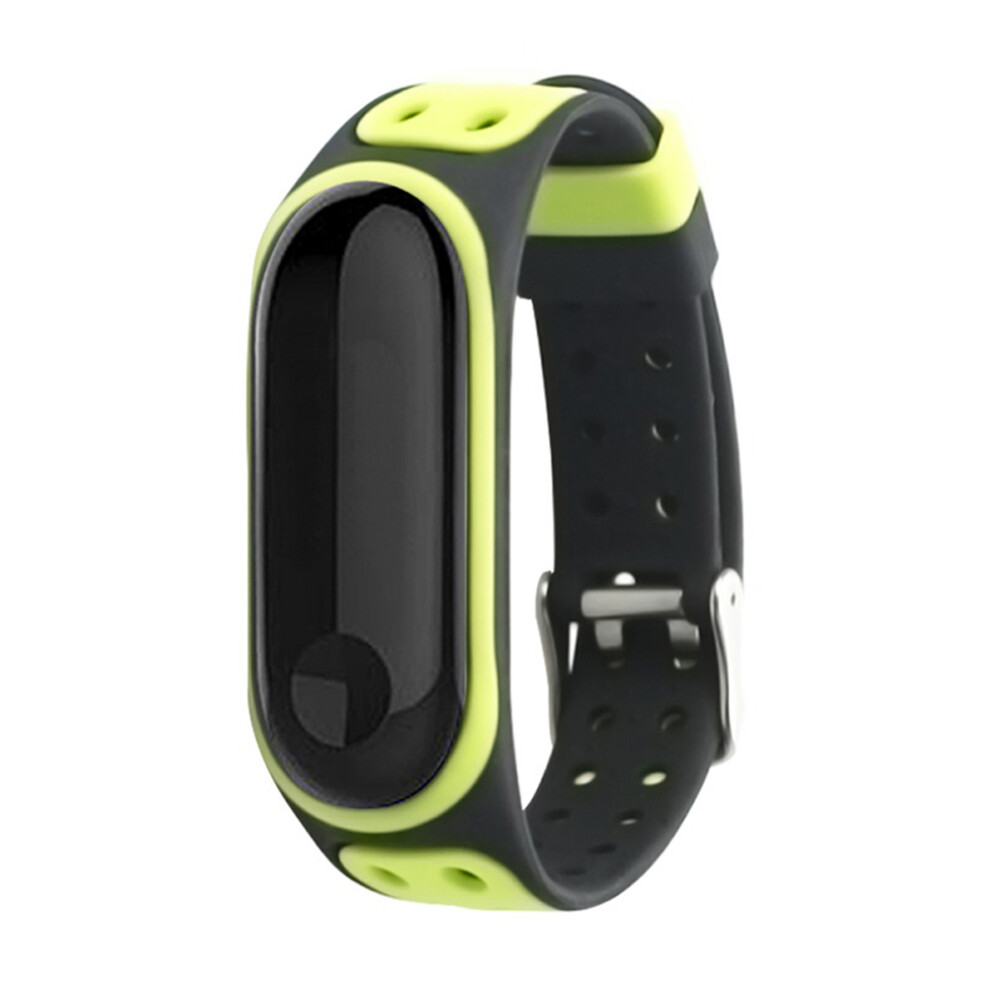 High-Quality Silicone Wristband Replacement Strap Compatible With Xiaomi Mi Band Breathable Comfort Fit Fashionable Design Anti Static Sweat Proof Eas 9486358093689