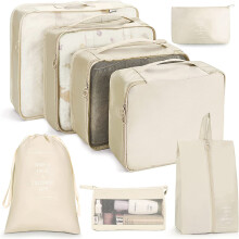 High-Quality Travel Packing Cubes, Space-Saver Transparent Mesh Luggage Organizer Bags, Exquisite Workmanship And Design For Business Trips And Family