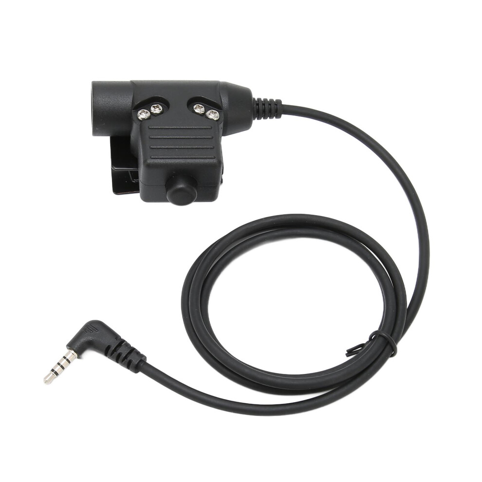 Discrete Listening Tactical Headset For Strong Bite Force, Military Adapter U94 Push To Talk System With Durable Construction For Noise Environments, 9416038651526