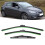 Σετ μάκτρων υαλοκαθαριστήρων4Vauxhall Astra MK V04-12, βραχίονας υαλοκαθαριστήρα με επάνω 6