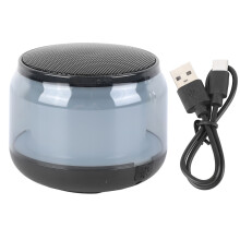 Altavoz Bluetooth portátil con micrófono incorporado, altavoz resistente al agua para exteriores, batería de larga duración, graves potentes y un