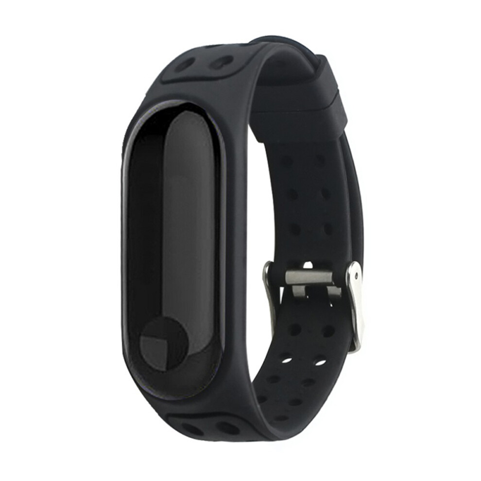 High-Quality Silicone Wristband Replacement Strap Compatible With Xiaomi Mi Band Breathable Comfort Fit Fashionable Design Anti Static Sweat Proof Eas 9486358093665