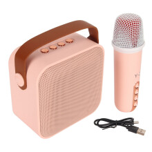 Altavoz Bluetooth portátil, sonido dinámico con múltiples opciones de conectividad, compacto y duradero para aventuras al aire libre.
