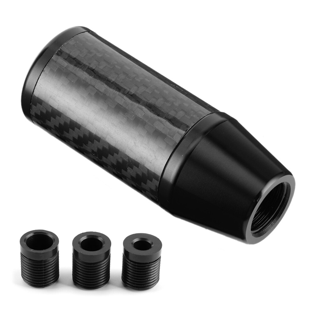 Carbon Fiber Shifter Lever Universal Gear Shift Knob 4 Manual Or Automatic Car Upgrade Driving Comfort Stylish Appearance Wear Resistance Service 9139052957237