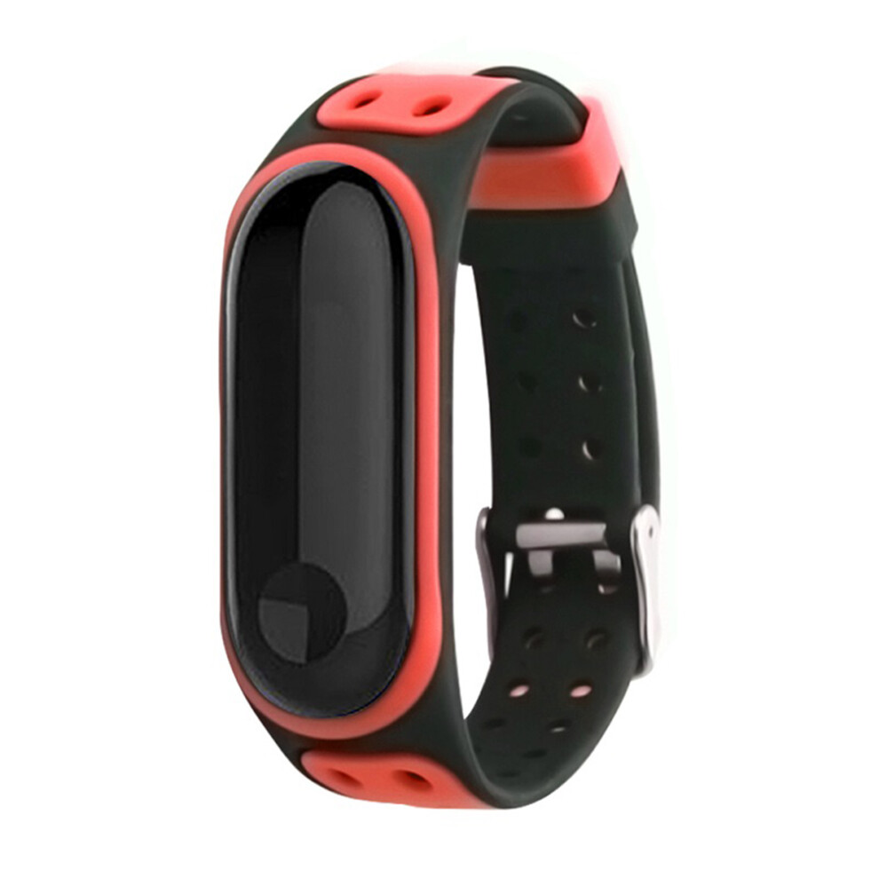 High-Quality Silicone Wristband Replacement Strap Compatible With Xiaomi Mi Band Breathable Comfort Fit Fashionable Design Anti Static Sweat Proof Eas 9486358093672