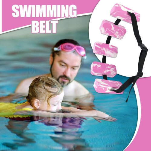 Swim Belt, EVA Flotation Aid, Adjustable Ergonomic Design, Pool Training Support 2